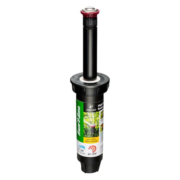 Rain Bird 22SA 4 in. Pop-Up Rotary Sprinkler, 45-270 Degree Pattern, Adjustable 17-24 ft.
