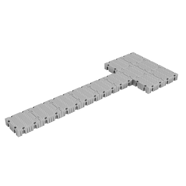 Flexx 32 ft. Platform Floating Dock Package, Modular Floating Dock/Swim Platform, Floating Boat Dock for Lakes