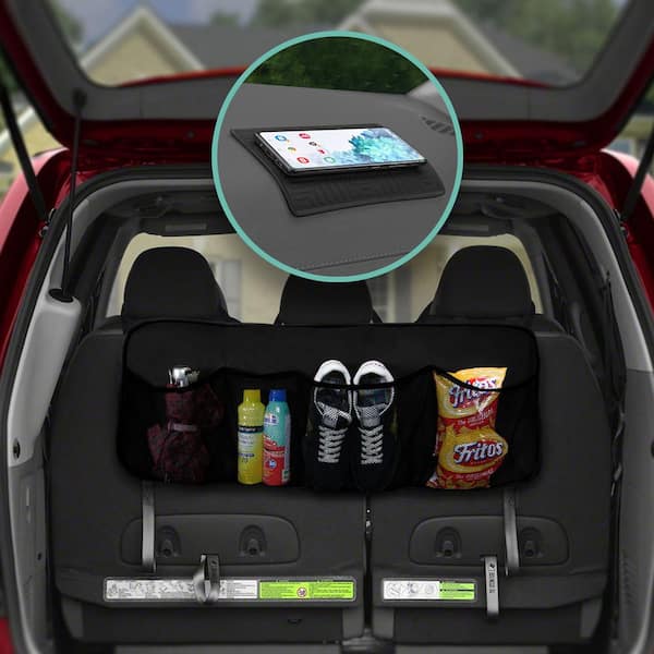 Car Trunk Cargo Storage Bag Organizer Hanging Back Seat Pocket Adjustable  Strap