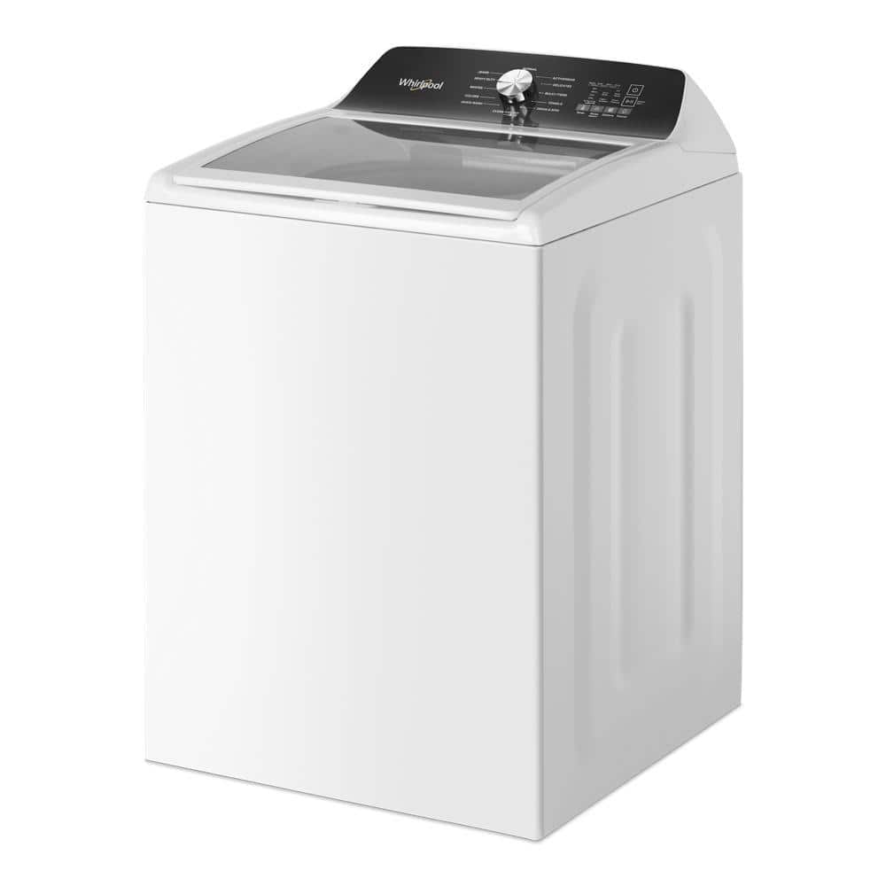 4.6 cu. ft. Top Load Washer in White with Built-In Water Faucet