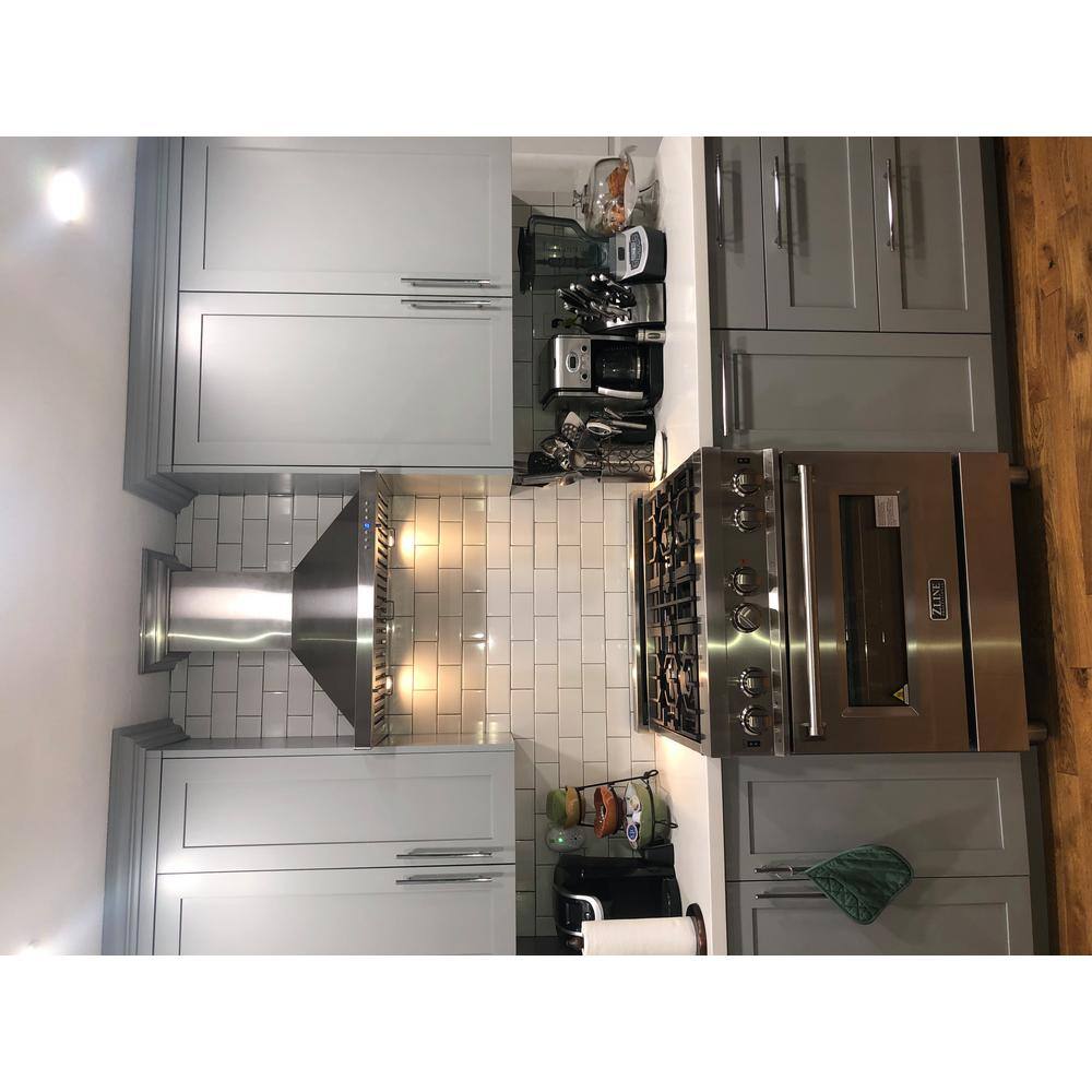 48-inch Stainless Steel Convertible Wall Mounted Range Hood