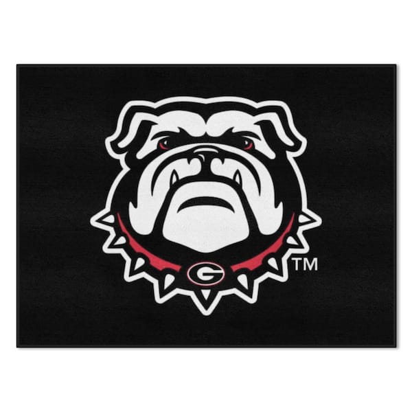 FANMATS NCAA University of Georgia 34 in. x 43 in. All Star Mat Area Rug