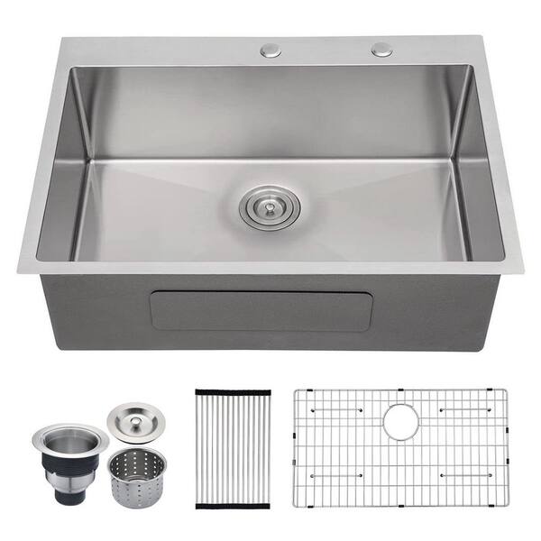 30 Inch Drop in Sink Grid - Stainless Steel