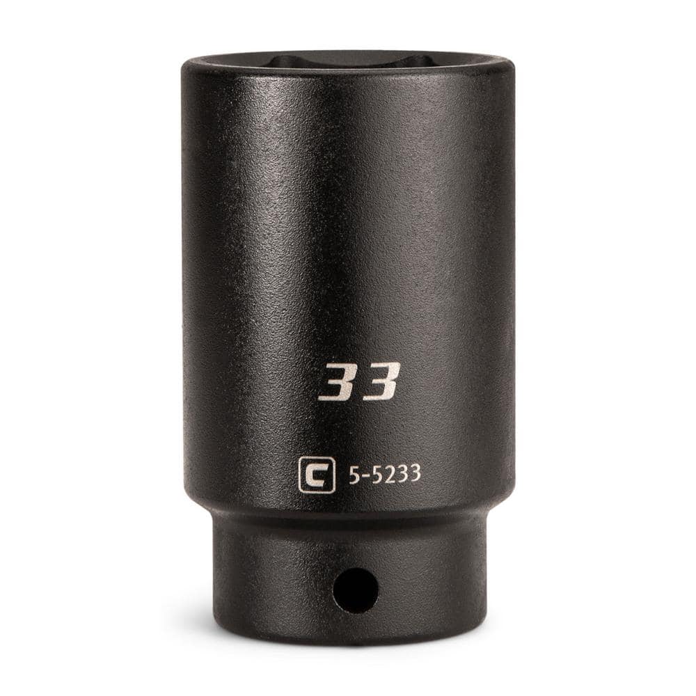 1/2 in. Drive 33 mm 6-Point Metric Deep Impact Socket price history on PriceWatchPro