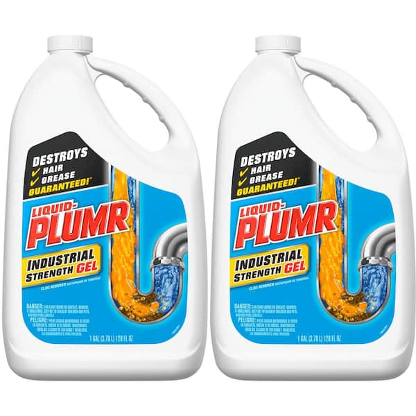 Liquid-Plumr 128 oz. Industrial Strength Gel Drain Cleaner and
