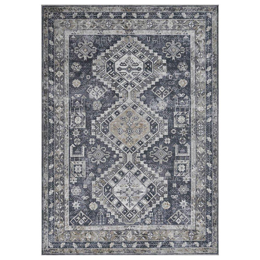 Alaska Gray/Mustard 9 ft. x 12 ft. Medallion Area Rug price history on PriceWatchPro