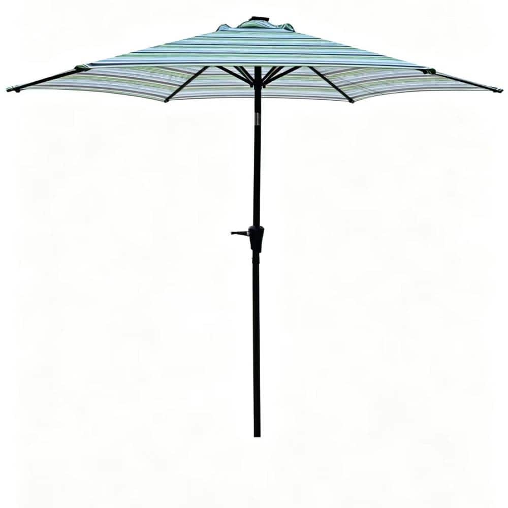 9FT UMBRELLA WITH LIGHT Blue and Stripes price history on PriceWatchPro