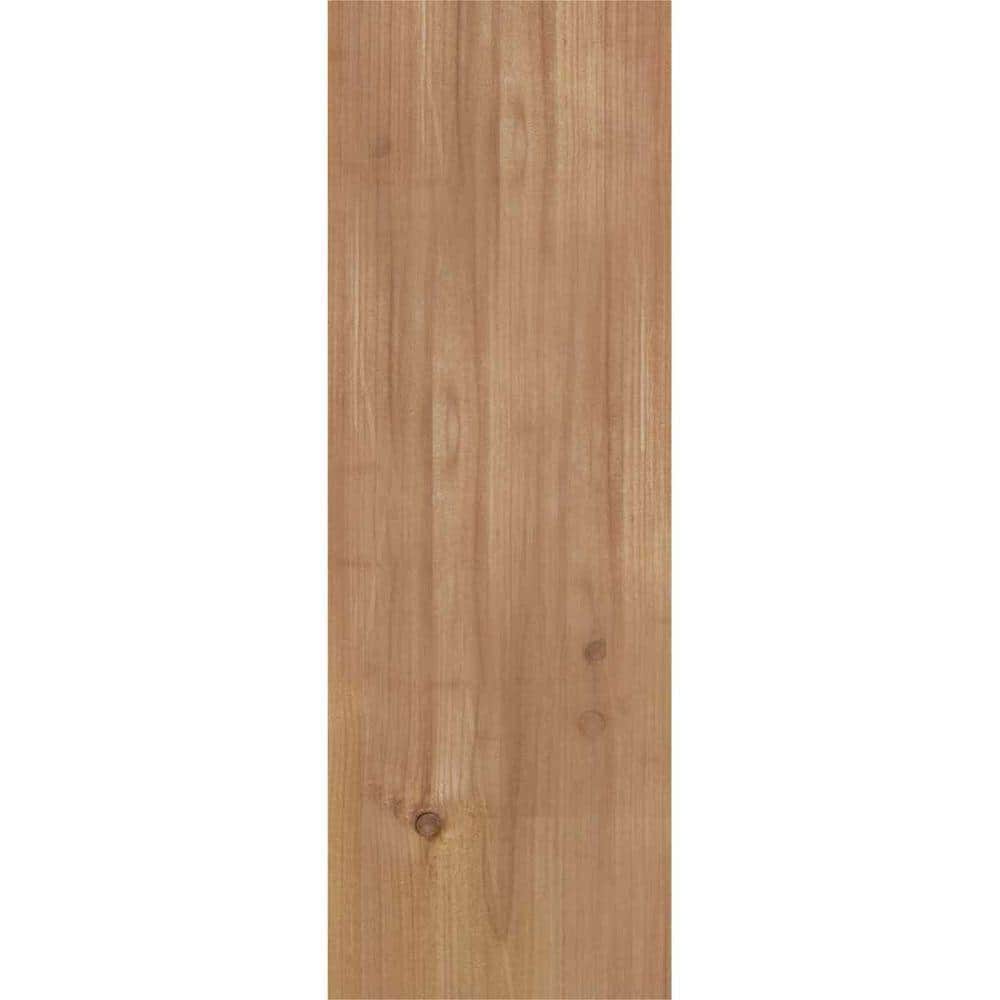 16" Smooth Western Red Cedar Corbel with Backplate