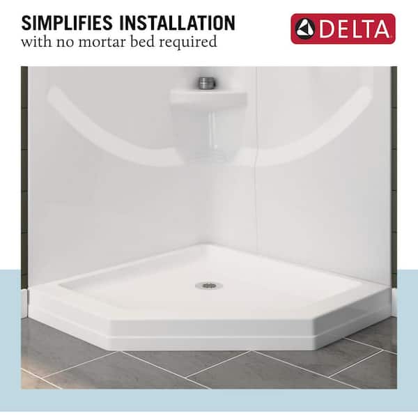 Delta Classic 38 in. L x 38 in. W x 70.63 in. H Corner