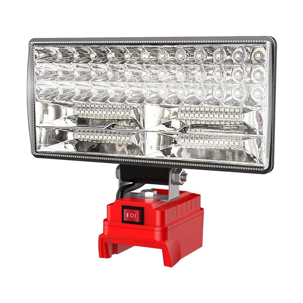 90W 5400 Lumen 8 in. Cordless LED Work Light, Two Levels