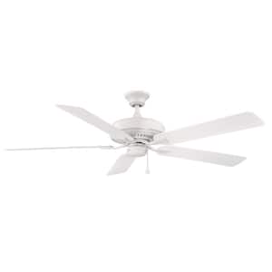 Edgewood 60 60 in. Indoor/Outdoor Matte White Ceiling Fan