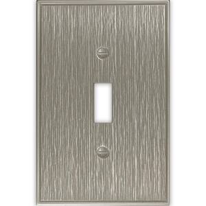 Pearson 1 Gang Toggle Brushed Nickel