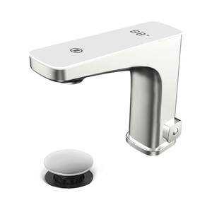 Grove Touch and Motion Activated Single-Handle Bathroom Faucet in Brushed Nickel