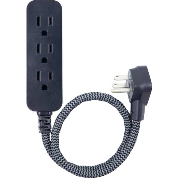 6-Outlet Power Strip Surge Protector with 3 ft. Cord YLPT-91 - The Home  Depot