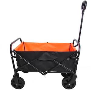 1.80 cu. ft. Fabric Bin Garden Cart Folding Wagon Cart