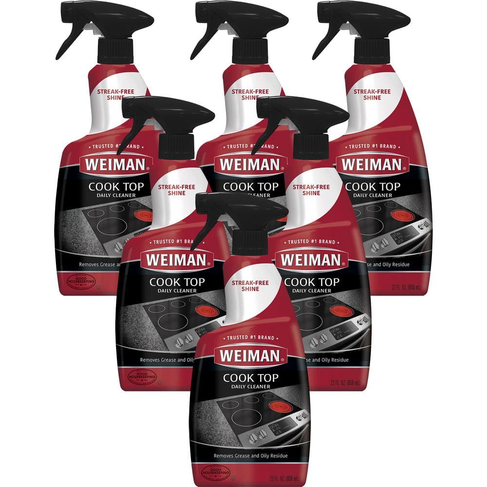 Weiman 2 oz. Glass Cook Top Cleaning Kit 98A - The Home Depot