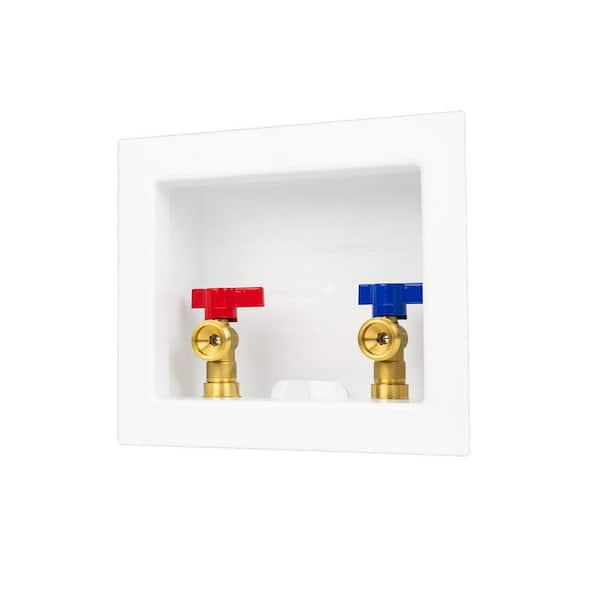 1/2 in. NOM CPVC x 3/4 in. Garden Hose with 1/4 Turn Brass Ball Valves