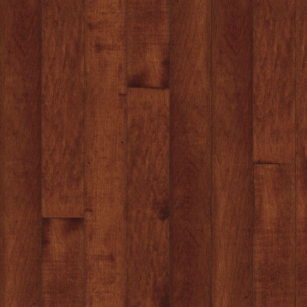 Bruce Take Home Sample - American Originals Salsa Cherry Maple Smooth Solid Hardwood Flooring
