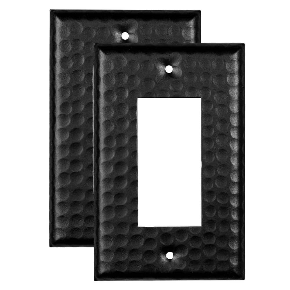 reviews-for-monarch-abode-hand-hammered-1-gang-black-decorator-rocker