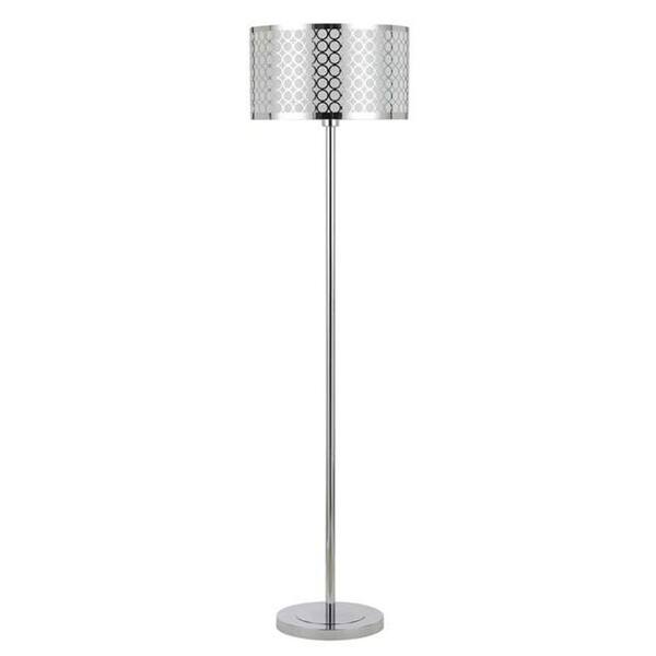 Filament Design Cooper 61 in. Chrome Floor Lamp