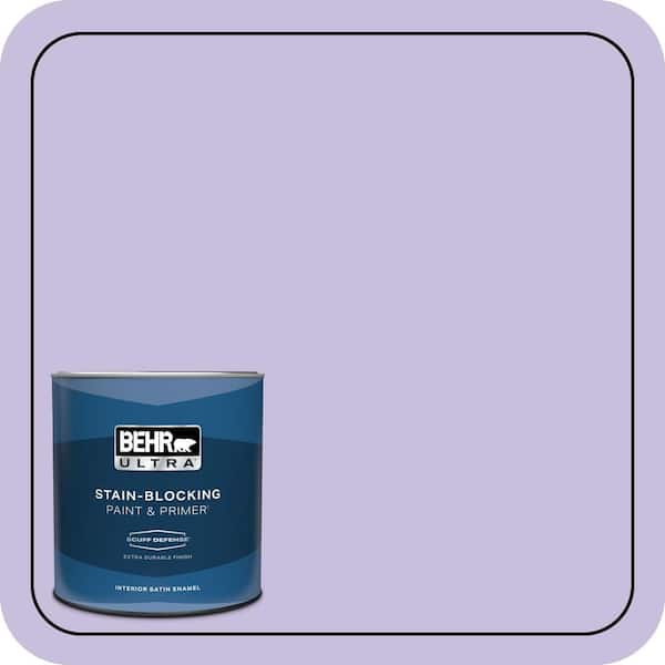 BEHR ULTRA 1 qt. #640B-4 Innuendo Extra Durable Satin Enamel Interior Paint & Primer