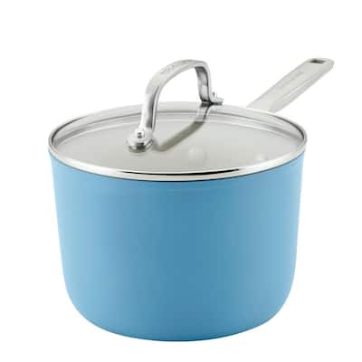 3.5 Quart Saucier with Cover — Hot Dots Cookware