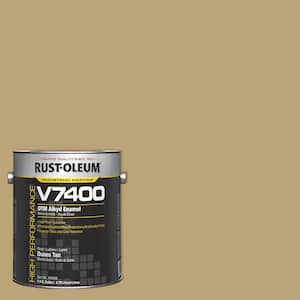 1 Gal. ROC Alkyd V7400 Direct-to-Metal High-Gloss Dunes TAN Interior/Exterior Enamel Paint (Case of 2)
