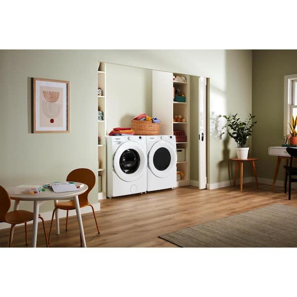 7.4 Cu. Ft. vented Front Load Electric Dryer in White with Quick Dry