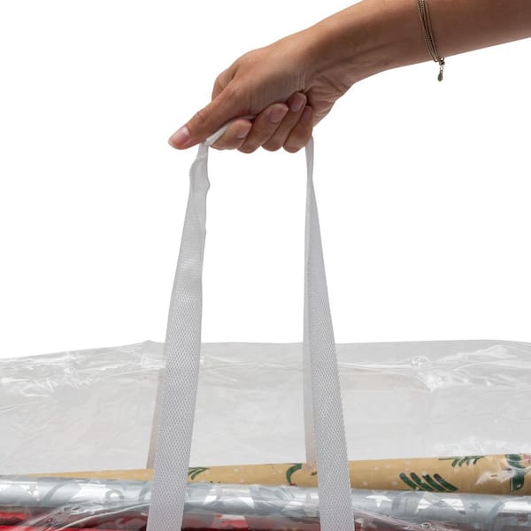 Simplify Clear Gift Wrap Storage Bag