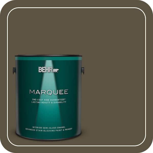 BEHR MARQUEE 1 gal. #750D-7 Hampton Semi-Gloss Enamel Interior Paint & Primer
