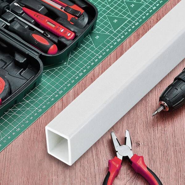 84 in. x 2 in. x 2 in. Fiberglass T Profile Fence Post For Corner / Line���2 pack