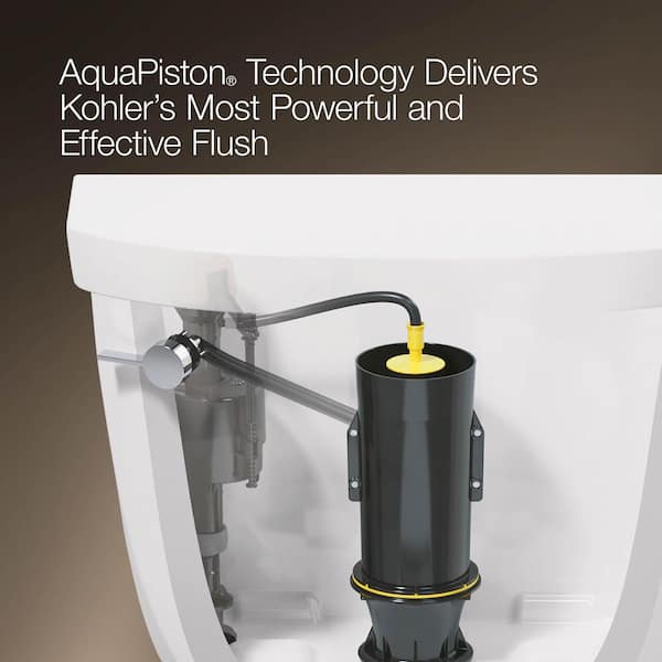 Corbelle 12 in. Rough In 2-Piece 1.28 GPF Single Flush Elongated Toilet in Black Black Seat Not Included