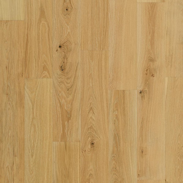 Pergo Defense+ Linen Oak 3/8 in. T x 7.5 in. W Waterproof Distressed Engineered Hardwood Flooring (24.5 sq.ft/case)