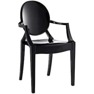 Casper Black Dining Arm Chair