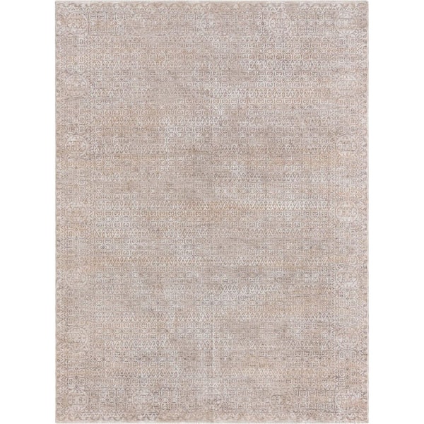 Ethos Echo Vintage Tribal, Beige 7 ft. 10 in. x 10 ft. 6 in., Area Rug