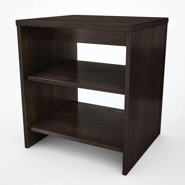 South Shore Spirit Ebony End Table-DISCONTINUED