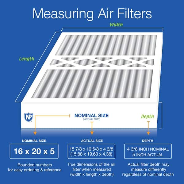 Filtri Aria Per Fornace Nordic Pure 20x24x1 (19 1/2 X 23 7/16 X - Foto 7