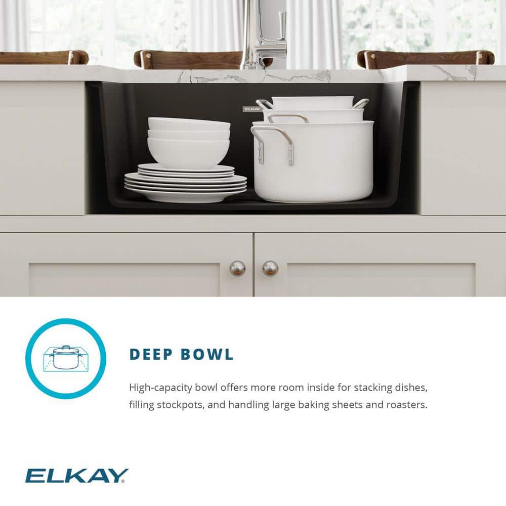 Graphite Stone Single Bowl Undermount Sink