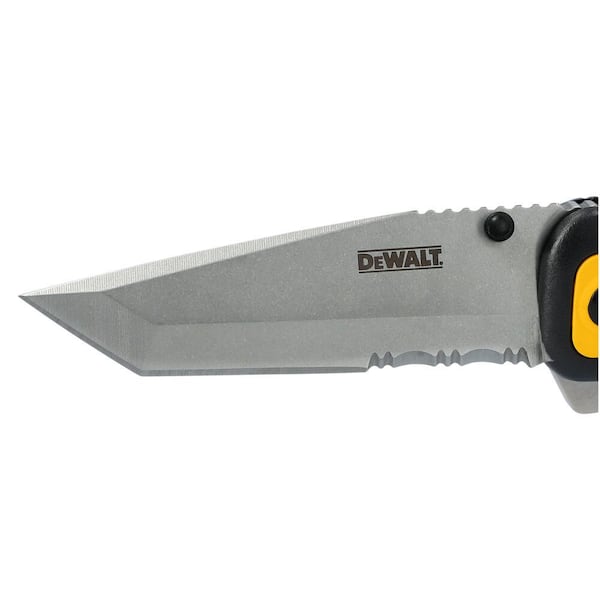 DEWALT - 3.3 in. Tanto Pocket Knife with Quick Flip