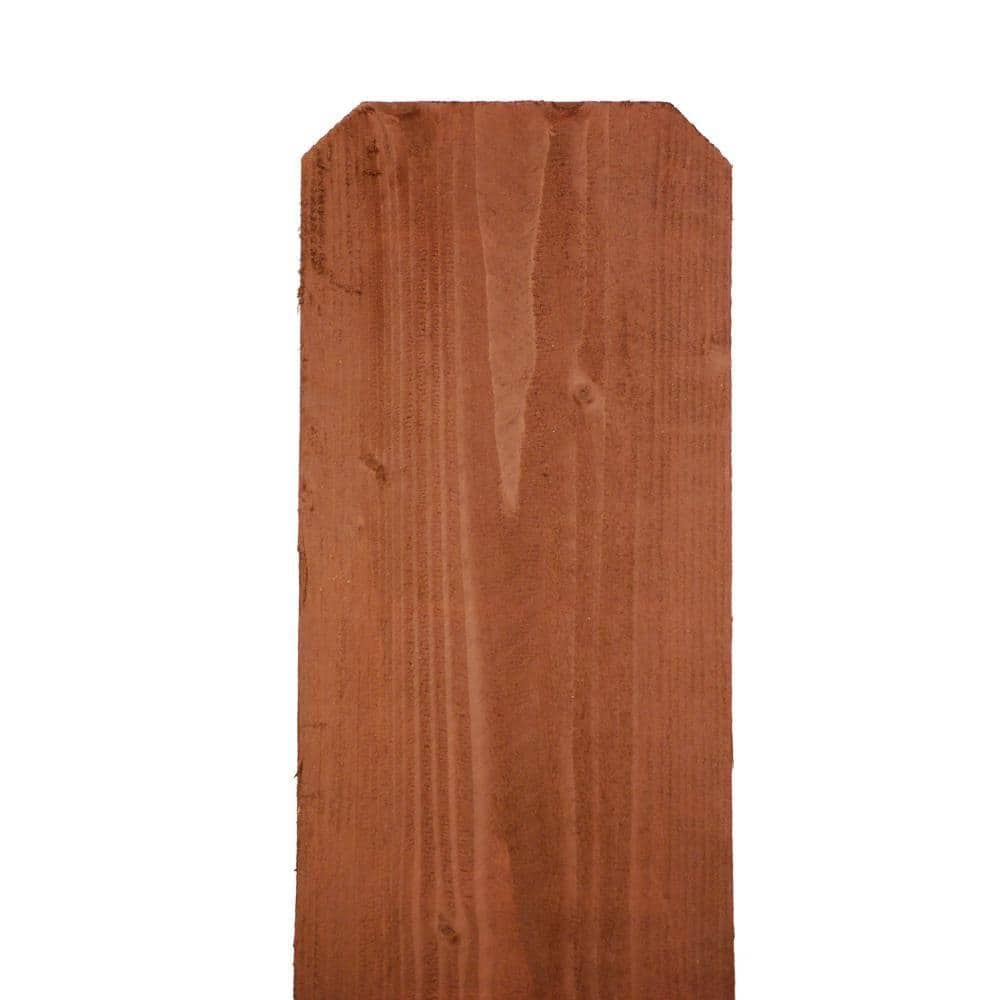 Sierra Pacific Industries 5/8 in. x 71/2 in. x 6 ft. RedStained Fir