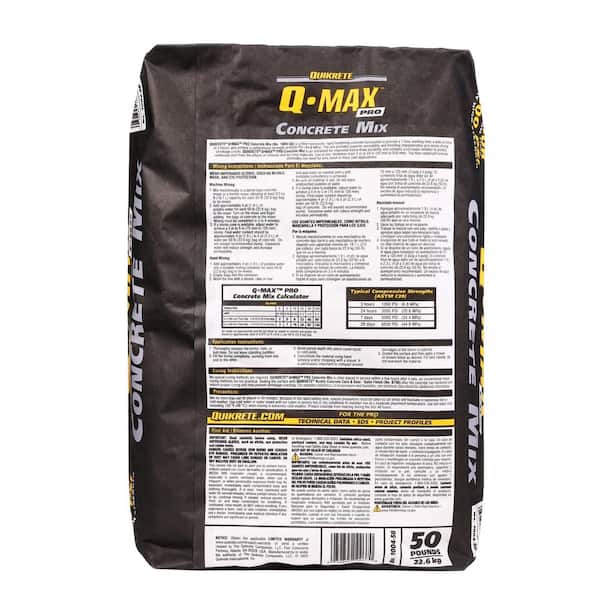 50 lbs. Q-Max Pro Concrete Mix