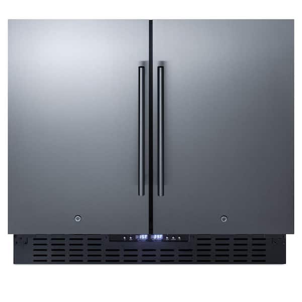 Summit FFRF3075 Frost-Free Side-by-Side Refrigerator - 30 - White