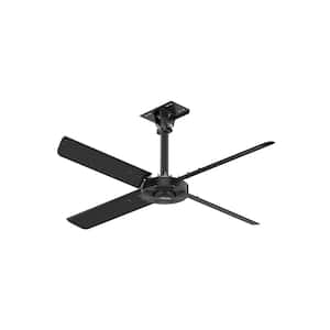XP 7 ft. 110-Volt Single Phase HVLS Indoor Anodized Black Shop Ceiling Fan with Wall Control