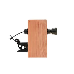 Black All-In-One Two Sided Gate Latch