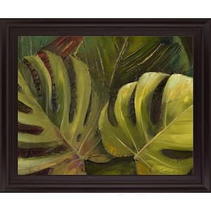 "Green For Ever I" By Patricia Pinto Framed Print Nature Wall Art 28 in. x 34 in.