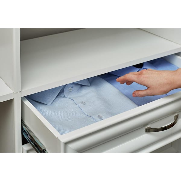 Rubbermaid HomeFree series 23-in x 26.5-in x 12-in White Wood Drawer Unit  at