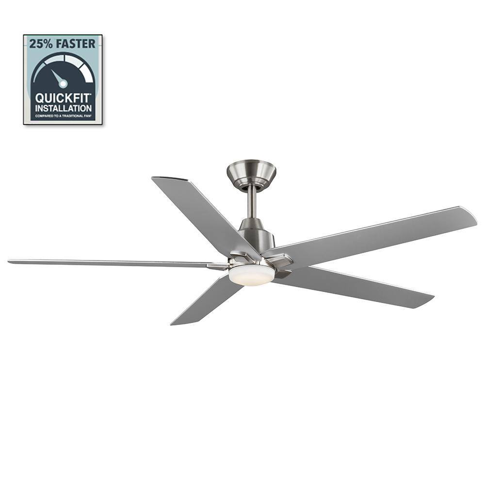 Home Decorators Collection Vinwood 56 in. Indoor White Color Changing