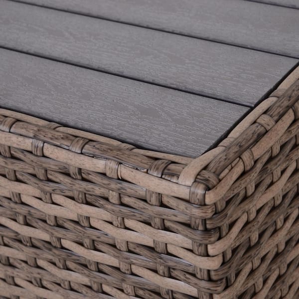 Grey rattan best sale