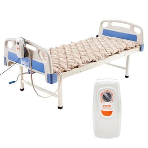3 in. Alternating Air Pressure Mattress 5-Level Air Mattress 350 lbs. Load with Ultra Quiet Pump for Sores Hospital Home
