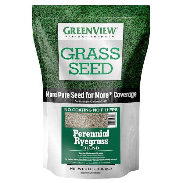 GreenView 3 lbs. Fairway Formula Grass Seed Perennial Ryegrass Blend